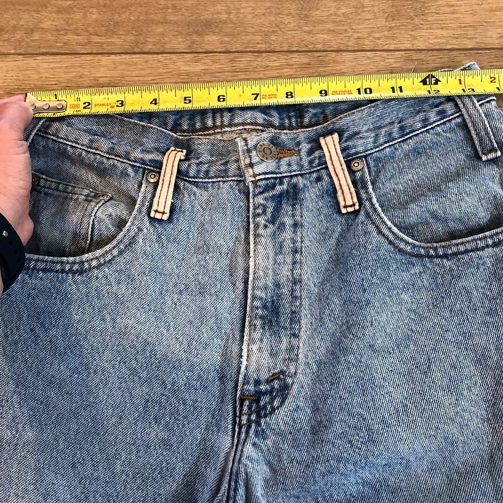 VTG Lee Jeans Womens 30x30 High Rise 80s 90s Y2K Mom High Straight Riders READ - Picture 3 of 8